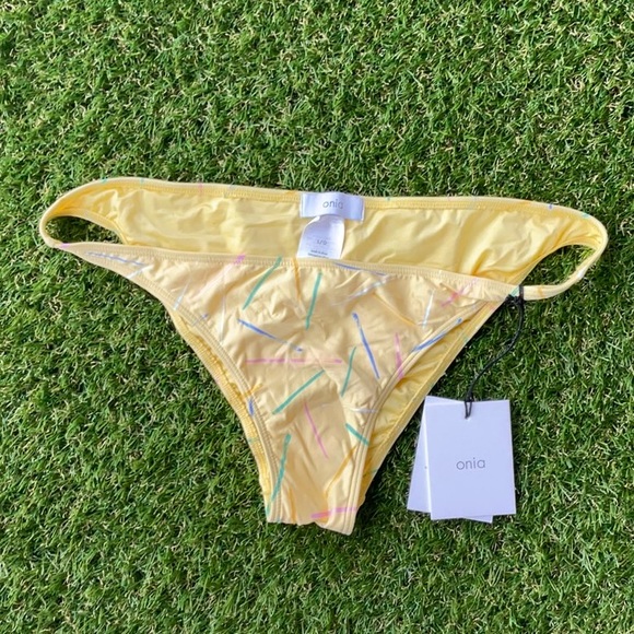Onia yellow “ashley” bikini bottom - Picture 1 of 6